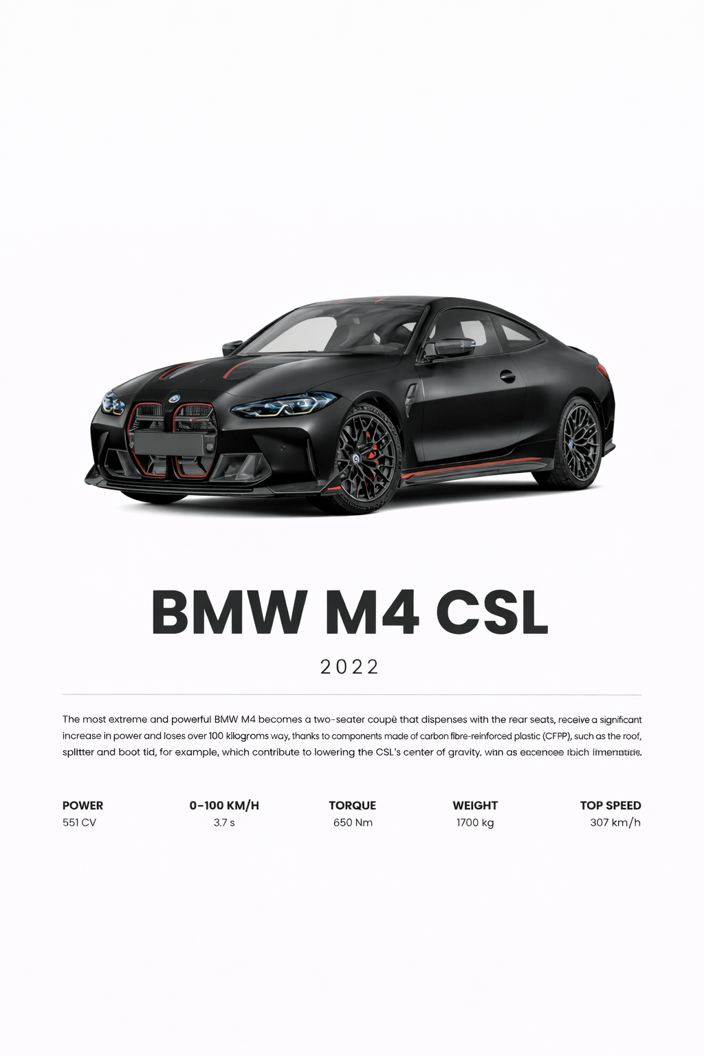 BMW M4 CSL