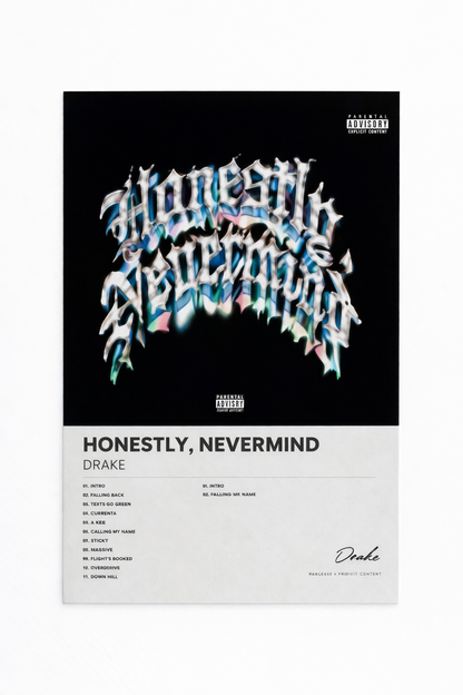 Drake- Honestly,nevermind