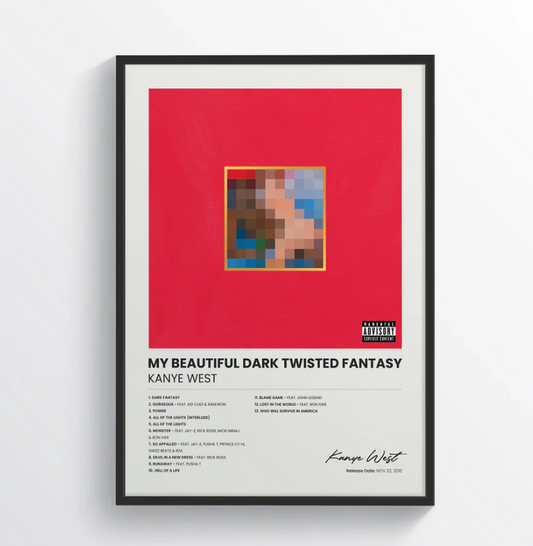 Kanye west-My beautiful dark twisted fantasy