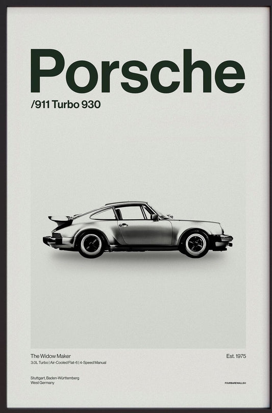 Porsche poster 30x40